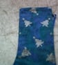 Silver Christmas Trees 7.5 inch stocking - Image 3
