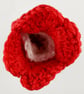  Red Crochet Tulip  - Image 3