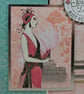 Any occasion greetings card - Art Deco lady - Image 3