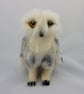 Snowy Owl, Model of an Owl, Needle Felted Owl, Felt Owl Ornament, Cute Owl - Image 5