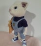 knitted kitten doll, dotpebblesknits design, Kitten Kids  - Image 6