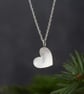 Silver Heart Pendant Necklace  - Image 2