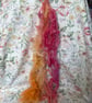 Hand Dyed BFL Fleece for Felting, Spinning & Weaving