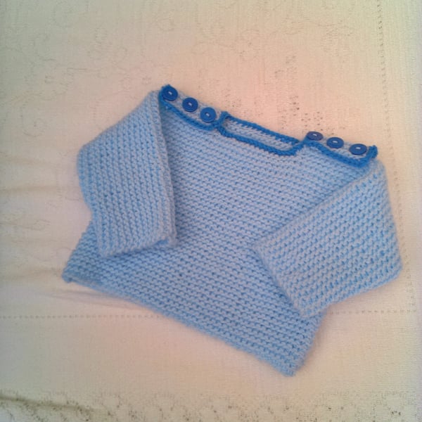Knitted Unisex Jumper for A Baby, Baby Shower Gift, Baby's Jumper, Custom Make