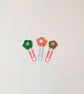 Sparkle Flower Page Holder - Set of 3 - Super Seconds Festival - Image 2