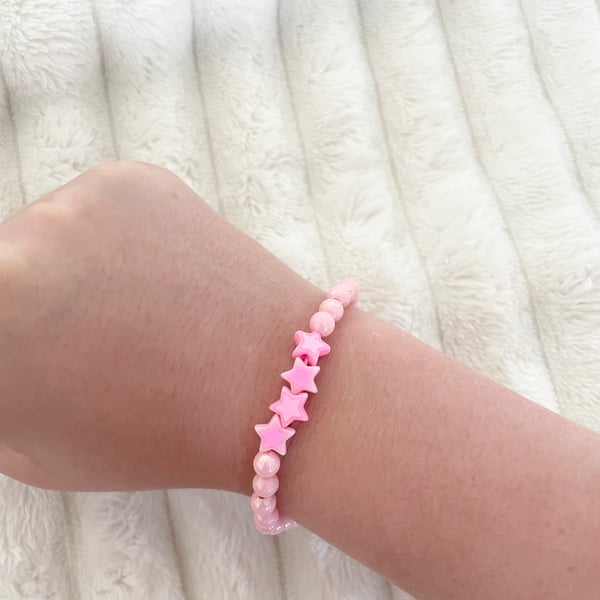 Pink Starlight Bracelet