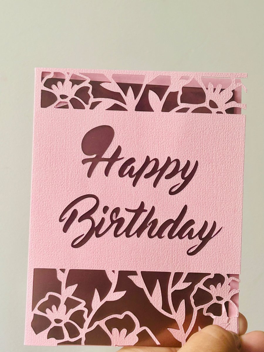 Customised cards for birthdays and anniversary