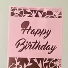 Customised cards for birthdays and anniversary