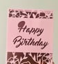 Customised cards for birthdays and anniversary