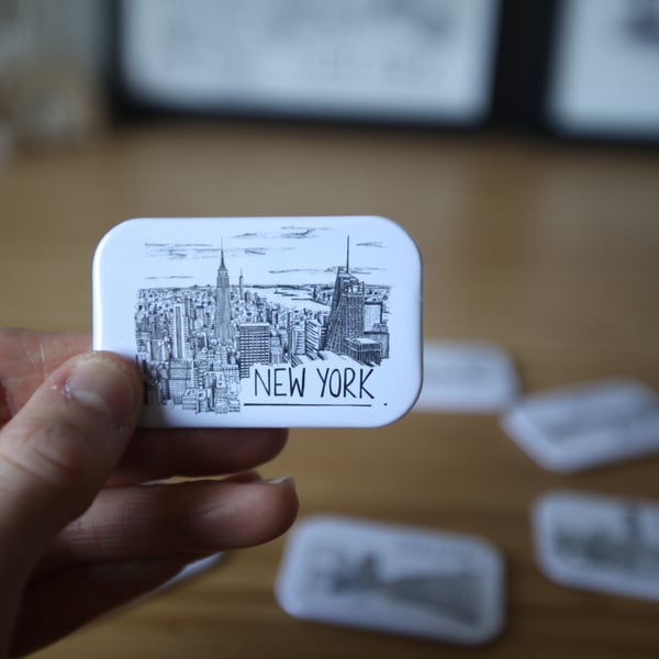 New York Skyline Magnet