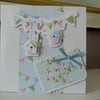 Birdhouse Birthday Card