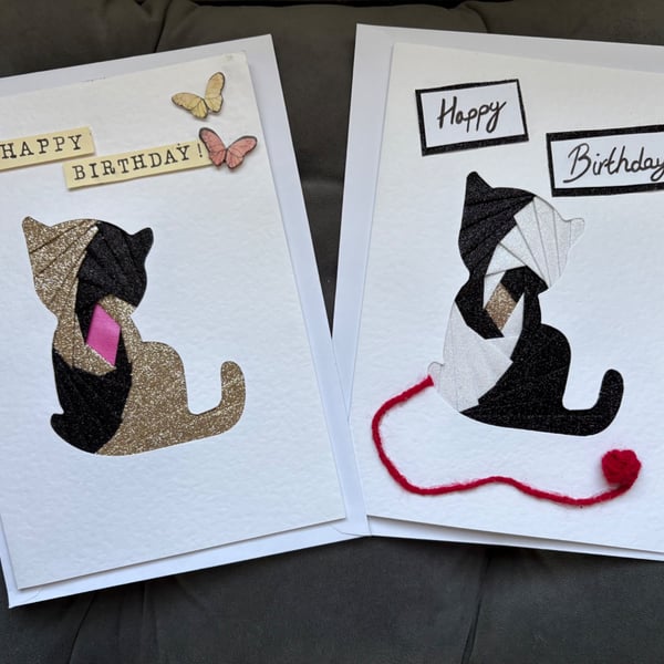 Happy Birthday - Iris handmade cards