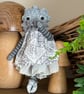 Gloomy Cloud Miniature Spun Cotton Art Doll