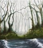 Original Oil on Canvas - Moving - Image 1