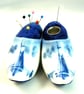 Delft clogs pin cushion with thimble holder.  - Image 4