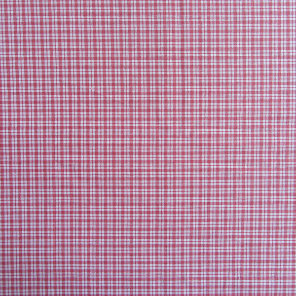 Fabric - Laura Ashley red and white check tartan dress weight fabric