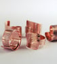 Etched copper ring - adjustable size - Image 1