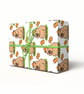 Cute Capybara wrapping paper - Image 1