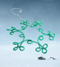 Silver & Blue Snowflake Christmas Decorations - Image 2