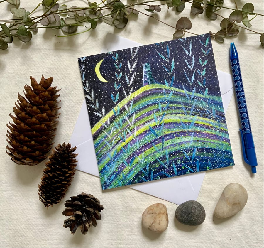 Magical Mystery Tor, blank greetings card 