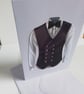 Birthday card. Handmade card. Card for him. New job card. Ref 080.  - Image 2