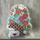 Bowl Filler - Basket of Flowers - SY 0077