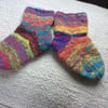 funky felted socks ladies size 6