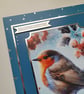 Grandma Christmas Card - Robin & Winter Foliage - Image 7
