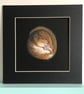 'Snuggle Up' is a limited edition, mounted, Giclee print of a hazel dormouse