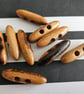 50mm (2") Real Wood 2 hole Toggle x 3 Pieces - Image 3