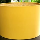 30cm dia Yellow Ochre & Morris Lampshade Free Postage