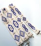 Beaded Blue and White Handmade Loom bracelets - Image 3