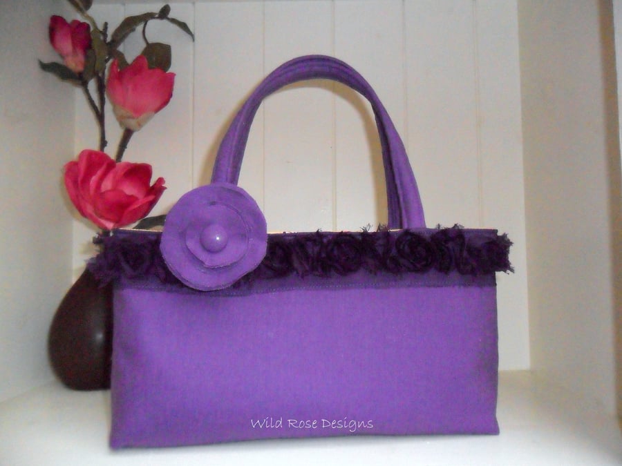   Purple Handbag  