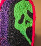 Ghostface Punch Needle Wall Hanging,Horror Decor, Handmade Scream Inspired - Image 5