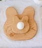 Breakfast Set- Bunny - Wooden Toast board & Egg Cup - Breakfast Gifts - Image 8