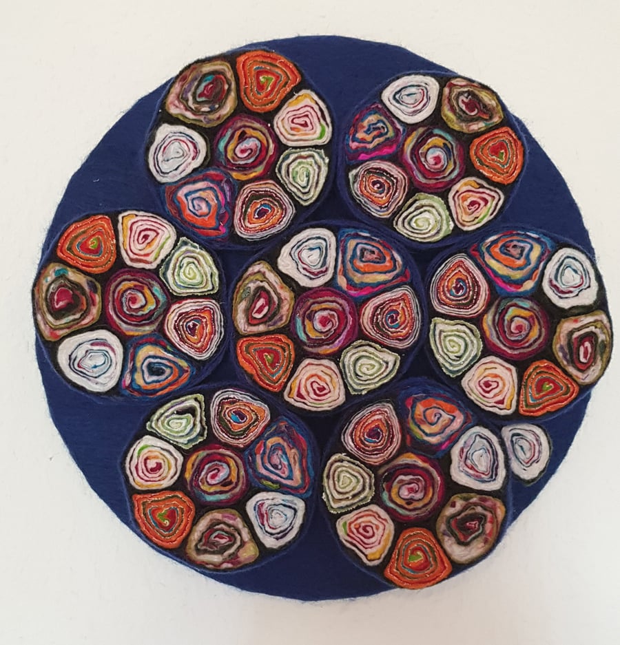 Textile Wall Art - Kaleidoscope