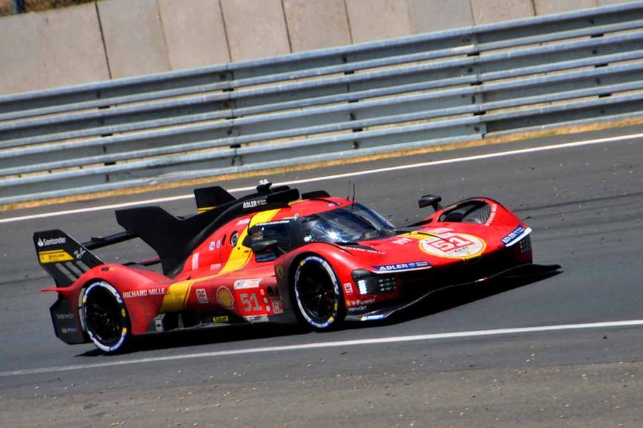 Ferrari 499P no51 24 Hours of Le Mans 2023 Photograph Print