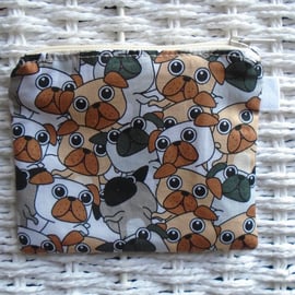 Fun Pug Coin Purse or Card Holder.