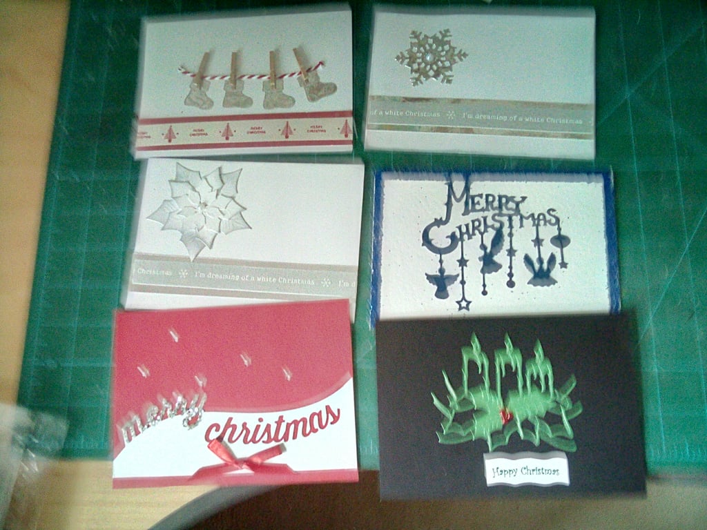 Packs of 6 Christmas cards