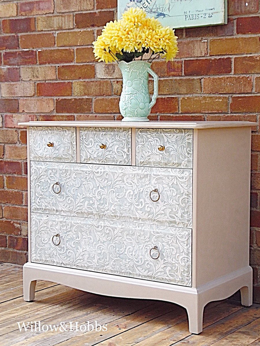 Now Sold - Example - Upcycled Stag Chest of Drawers, Vintage Chest of Drawers