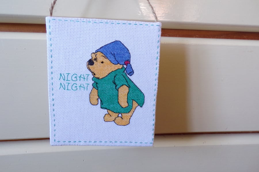 Winnie The Pooh Wall Hanger, Nursery Picture