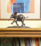 Foundry Bronze Playing Baby Elephant Animal Statue Small Bronze Metal Sculpture  - Image 9
