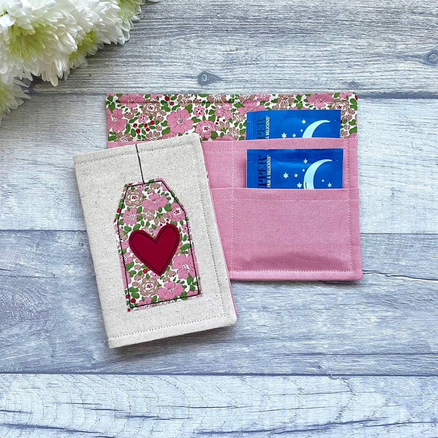 Tea bag wallet, tea gift idea