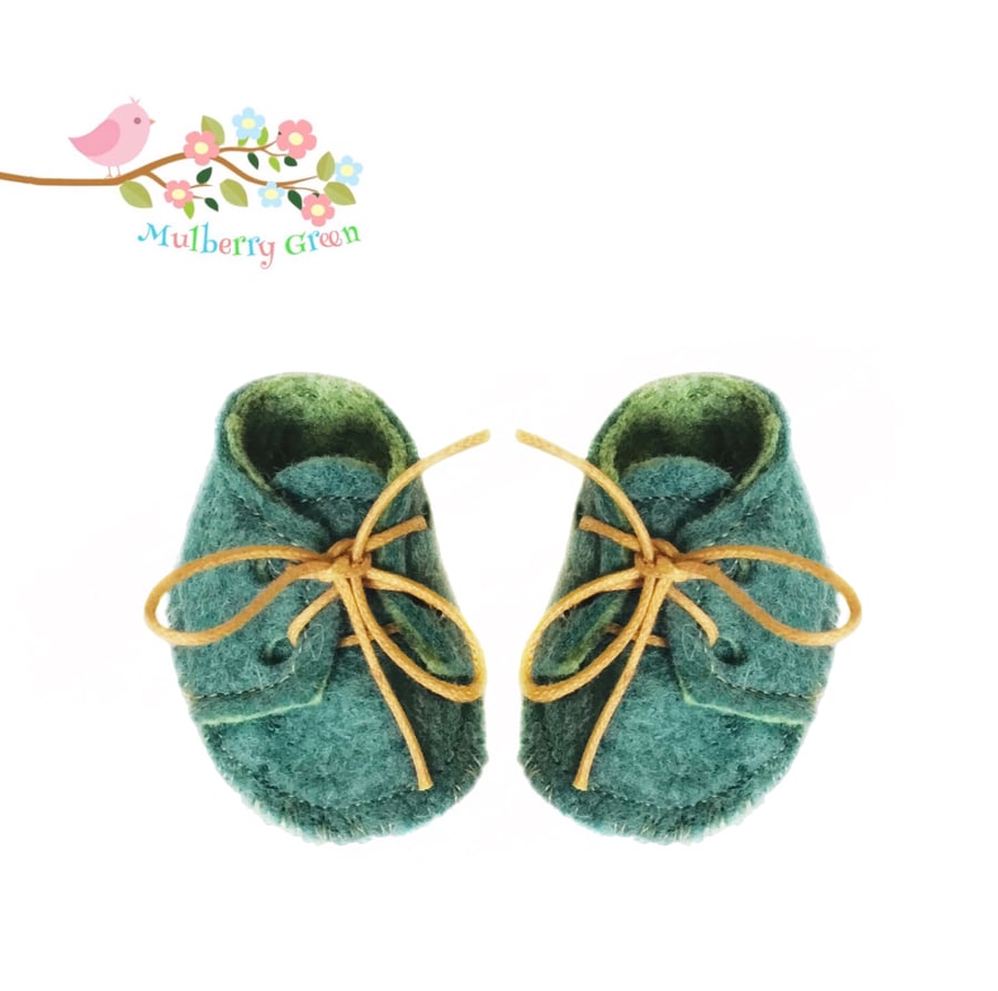 Two Tone Lace-up Shoes