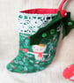Christmas Mini Tree Stockings, Mice, Cats and Dogs Fabric - Image 5