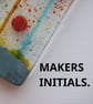 Artist made Fused Glass Flowers Suncatcher. - Image 5
