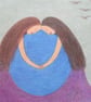 Spiritual Card, Twin Sister Card, Soul Sister Card, Love Daughter Card, Lesbian - Image 1