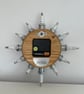 Sunburst Wall Clock, Repurposed Spark Plugs - Image 6
