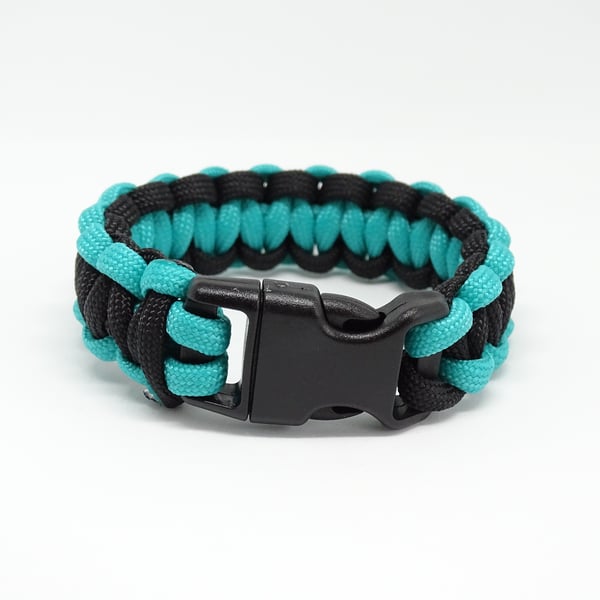 Black & Green Paracord Bracelet