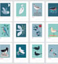 2027 Illustrated Birds Desk Calendar - Image 4